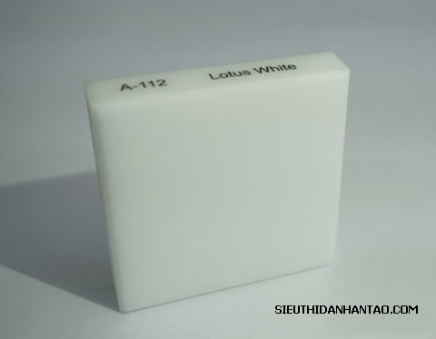 Đá nhân tạo Solid Surface A112 Lotus White