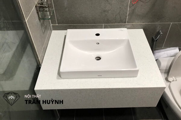 Lavabo đá nhân tạo đẹp cho nhà tắm