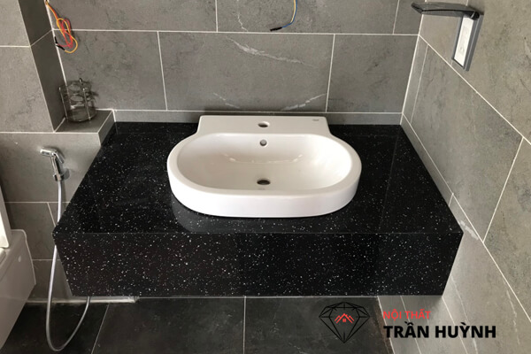 Đá nhân tạo ốp mặt bàn lavabo