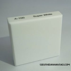 Đá nhân tạo Solid surface A100 super white
