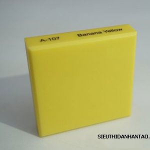 Đá nhân tạo Solid surface A107 Banana Yellow