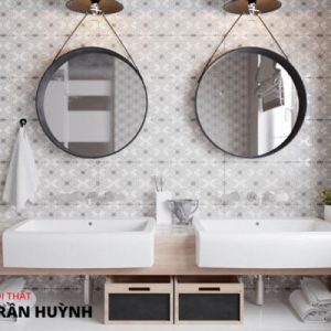 Tổng hợp các mẫu lavabo đá nhân tạo màu trắng đẹp nhất năm 2020