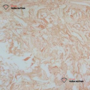 Đá marble nhân tạo hồng vân mây