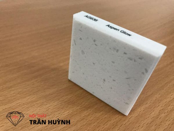 đá nhân tạo solid surface Staron Ag636 Aspen Glow