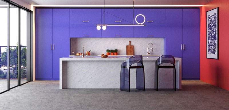 Xu hướng màu Pantone trong thiết kế nội thất hot trend 2022