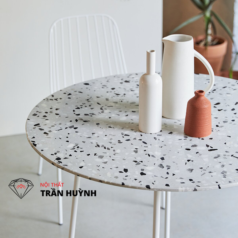 Mặt bàn đá Terrazzo bền đẹp giá rẻ số 1 nhất hiện nay