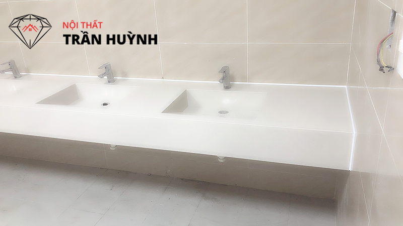 Mẫu Lavabo liền khối Solid Surface "ĐỘT PHÁ" dẫn đầu xu hướng thịnh hành 2023