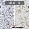 Đá granite tự nhiên và nhân tạo: So Sánh chi tiết