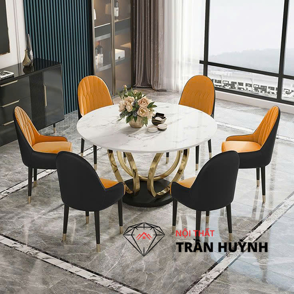 Bàn Ăn Mặt Đá Nhân Tạo – Xu Hướng Nội Thất Thời Thượng & Bền Bỉ