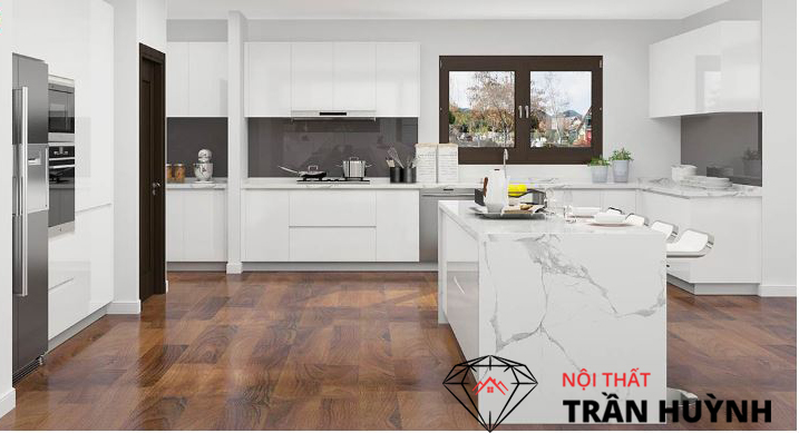 Bí Quyết Chọn Mặt Tủ Bếp Đá Nhân Tạo Đẹp, Bền & Phù Hợp Với Ngân Sách