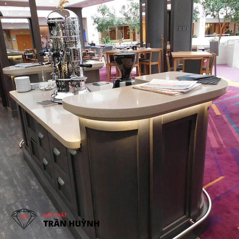 Top 10 Mẫu Quầy Bar Đá Nhân Tạo Đẹp Nhất 2025 – Xu Hướng Thiết Kế Mới