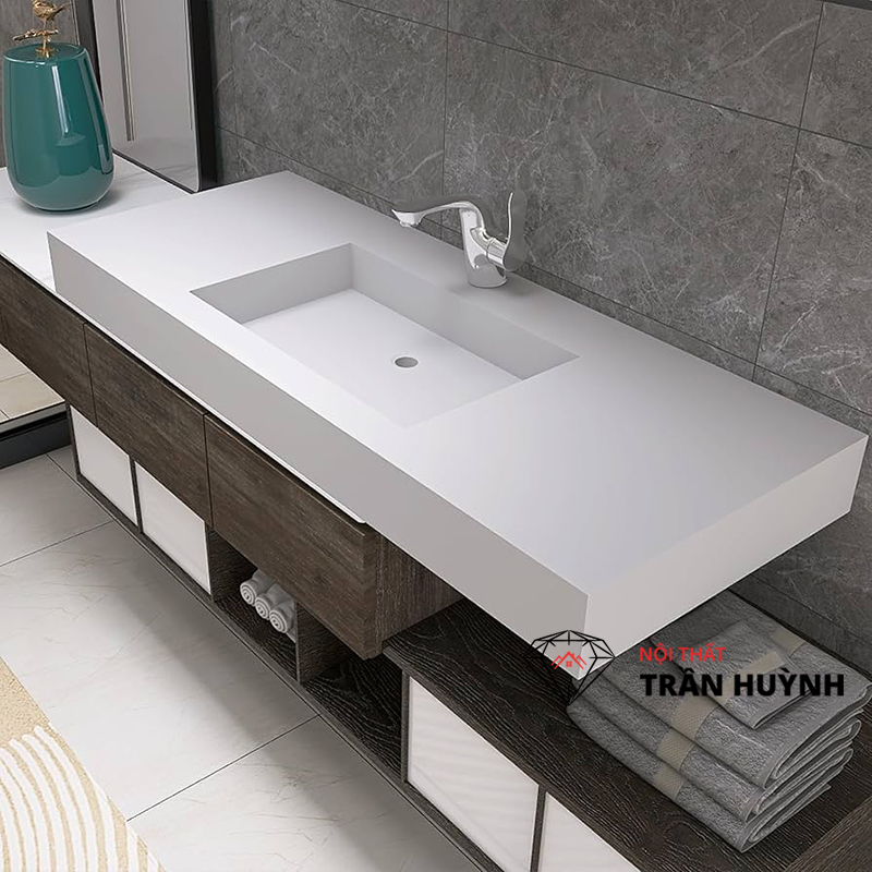 Đá Nhân Tạo Solid Surface Là Gì? Ưu Nhược Điểm & Ứng Dụng Thực Tế