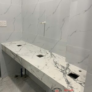 Dự Án Lavabo Đá INVISIBLE WHITE Lamar 126 Tô Ký Quận 12 – Tinh Tế & Bền Vững