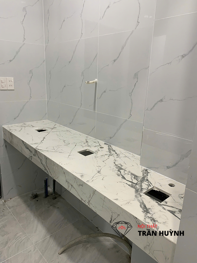Dự Án Lavabo Đá INVISIBLE WHITE Lamar 126 Tô Ký Quận 12 – Tinh Tế & Bền Vững