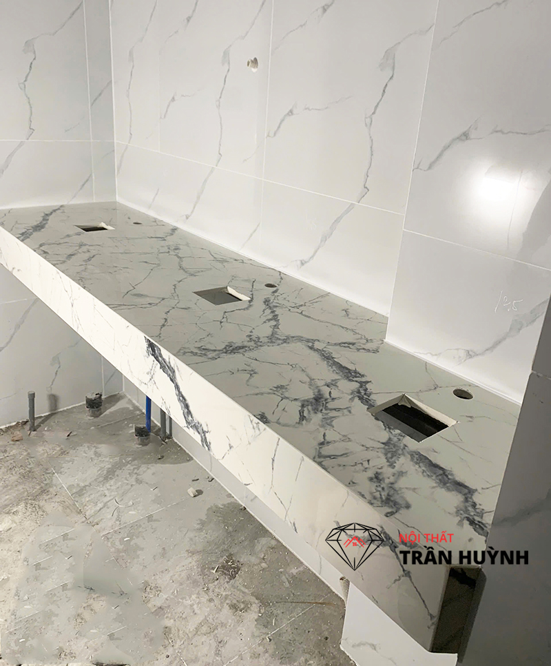 Dự Án Lavabo Đá INVISIBLE WHITE Lamar 126 Tô Ký Quận 12 – Tinh Tế & Bền Vững