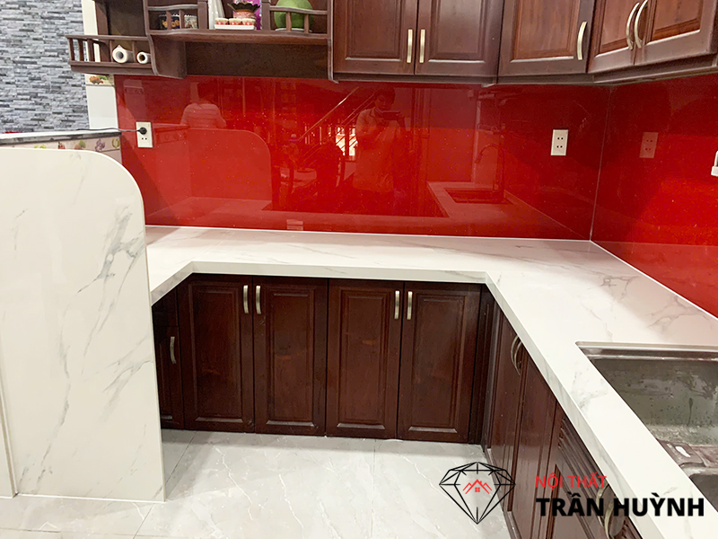 Bếp Đá Lamar Vân Mây – Dự Án Nội Thất Ấn Tượng Tại 216 Đ. Tô Ký, Quận 12