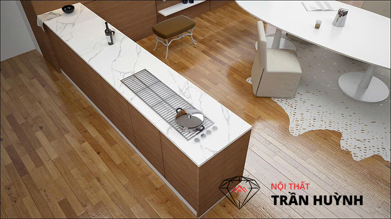 Đá Lamar Ốp Bếp Giá Bao Nhiêu? Báo Giá Trọn Gói Thi Công Mới Nhất