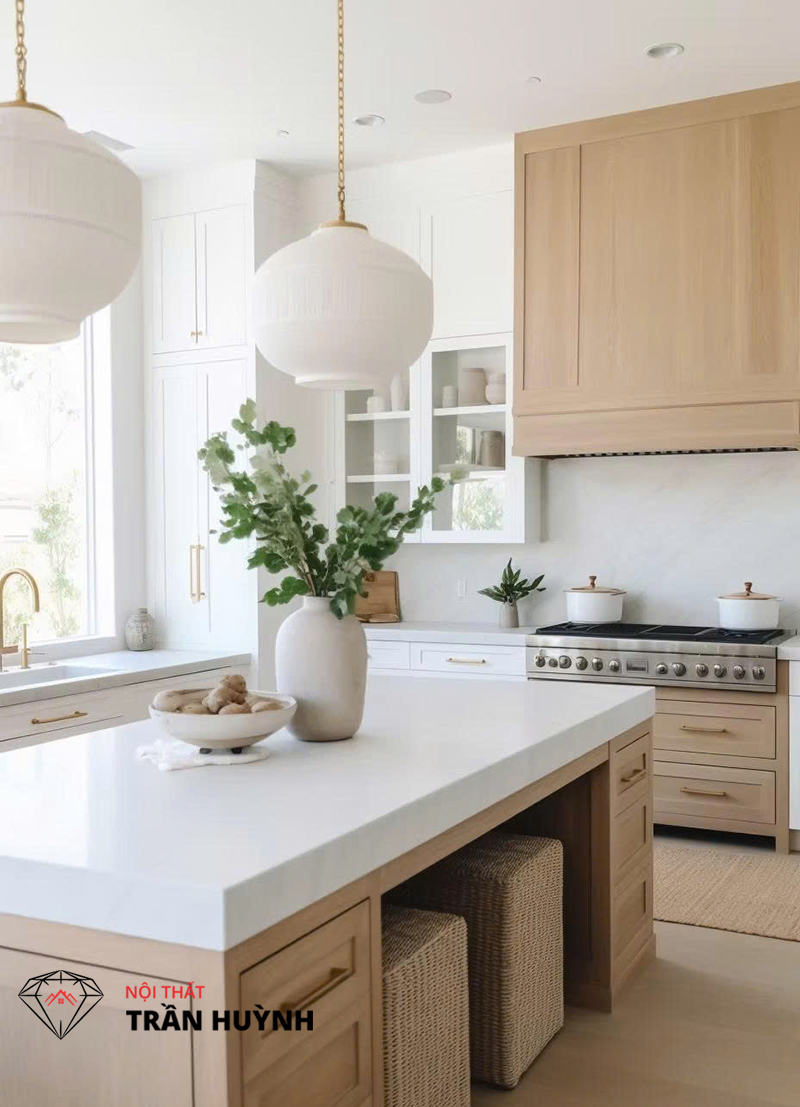 Xu Hướng Đá Nhân Tạo Trong Thiết Kế Nội Thất Hiện Đại 2025