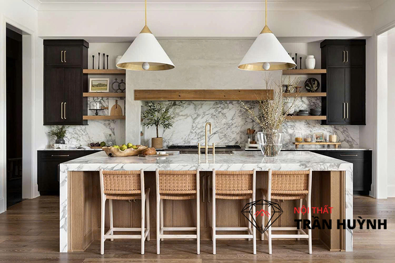 Xu Hướng Đá Nhân Tạo Trong Thiết Kế Nội Thất Hiện Đại 2025