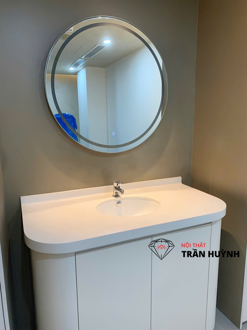 Dự Án Lavabo Đá Solid Surface Thẩm Mỹ Viện Mega GangNam tại 24 Nguyễn Bỉnh Khiêm Quận 1