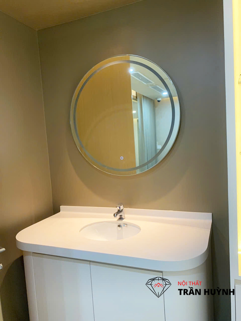 Dự Án Lavabo Đá Solid Surface Thẩm Mỹ Viện Mega GangNam tại 24 Nguyễn Bỉnh Khiêm Quận 1