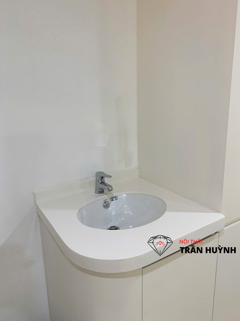 Dự Án Lavabo Đá Solid Surface Thẩm Mỹ Viện Mega GangNam tại 24 Nguyễn Bỉnh Khiêm Quận 1