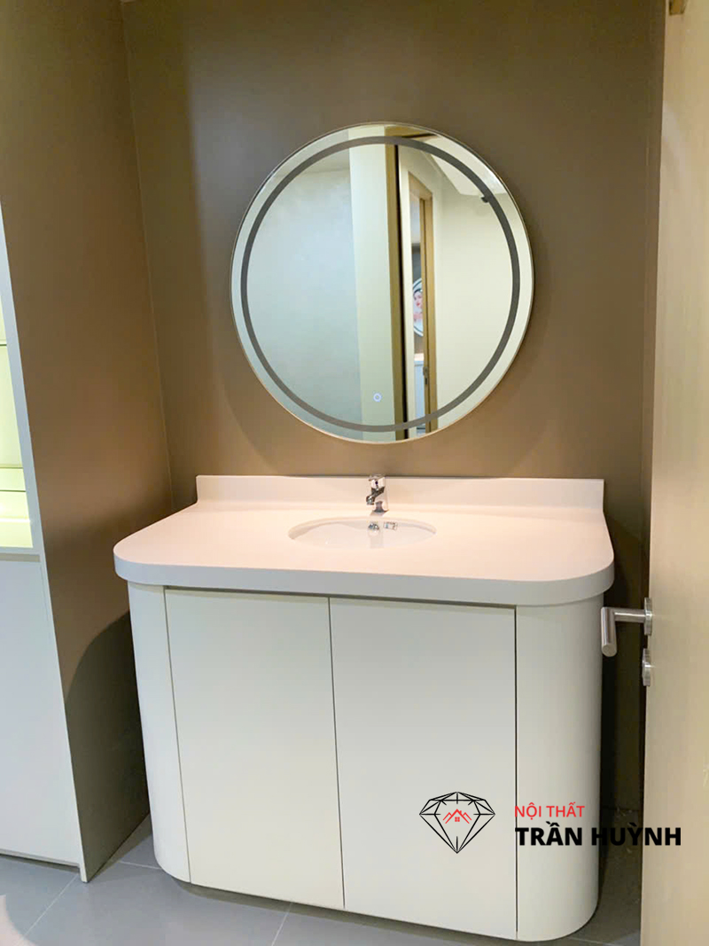 Dự Án Lavabo Đá Solid Surface Thẩm Mỹ Viện Mega GangNam tại 24 Nguyễn Bỉnh Khiêm Quận 1