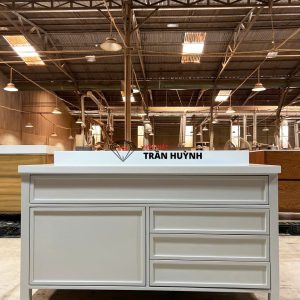Tủ Mặt Đá Solid Surface Cao Cấp | Gia Công Số Lượng Lớn
