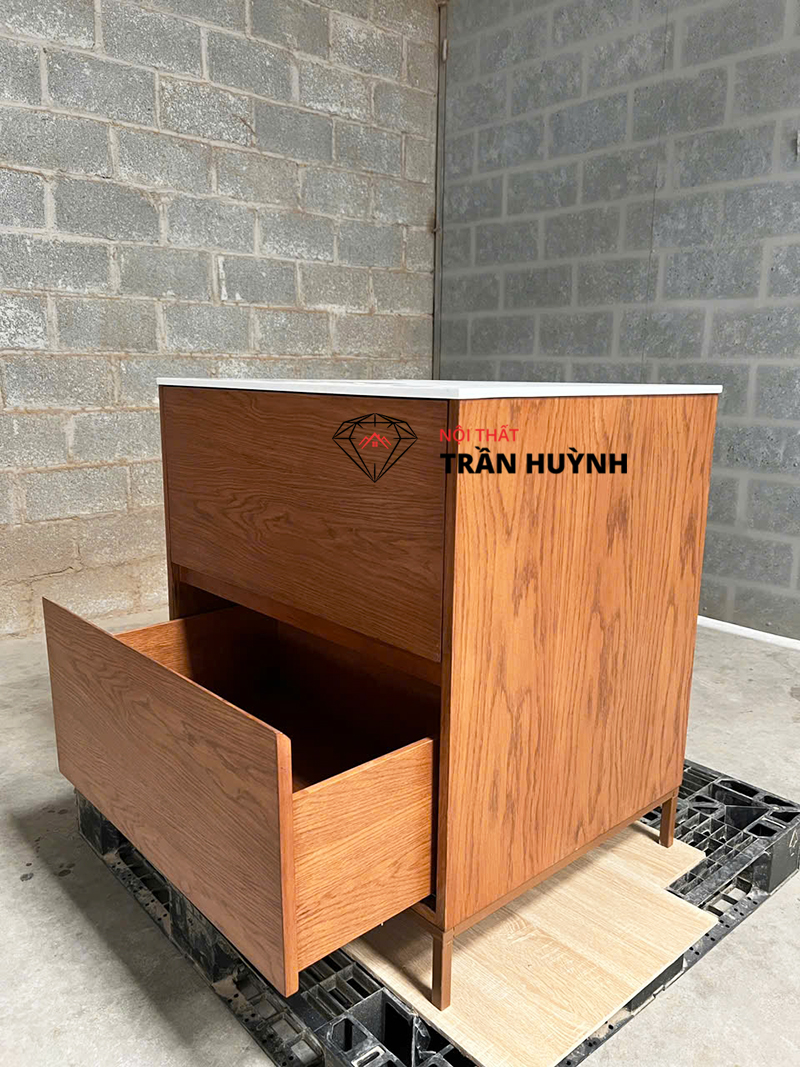 Tủ Mặt Đá Solid Surface Cao Cấp | Gia Công Số Lượng Lớn