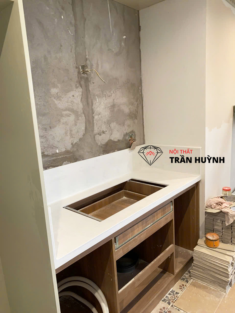 Hoàn Thiện Trọn Gói Đá Nhân Tạo Cho Căn Hộ Sala Sarimi Tháp B1.04.03