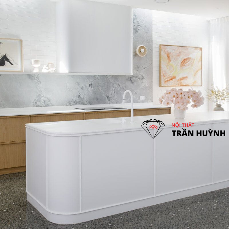 Đá Solid Surface Màu Trắng - Lựa Chọn Được Ưa Chuộng Nhất Hiện Nay