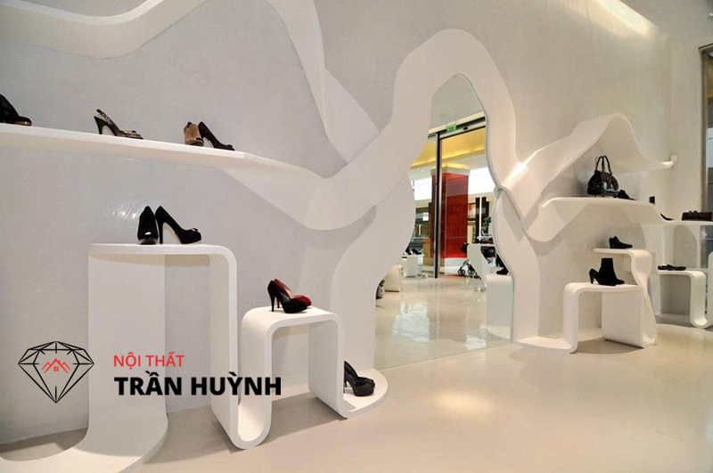 Thiết Kế Showroom Cao Cấp Với Đá Solid Surface – Tăng Giá Trị Thẩm Mỹ