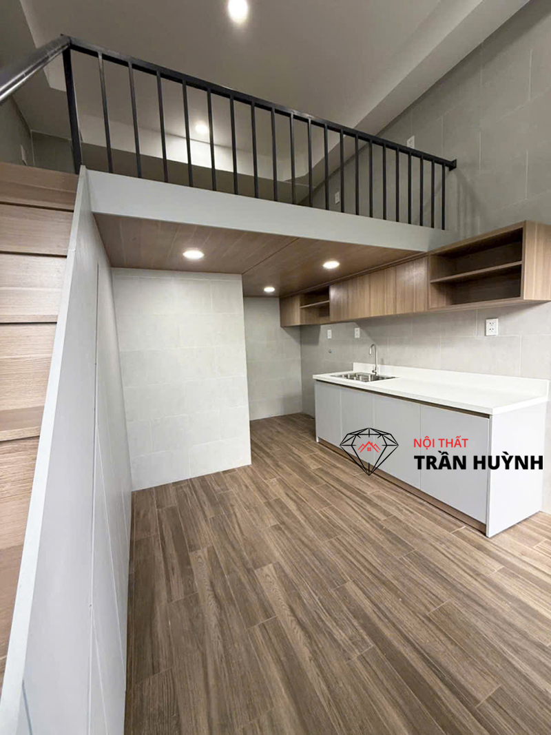Bếp Đá Solid Surface Cao Cấp – Xu Hướng Nội Thất Căn Hộ Mini 2026