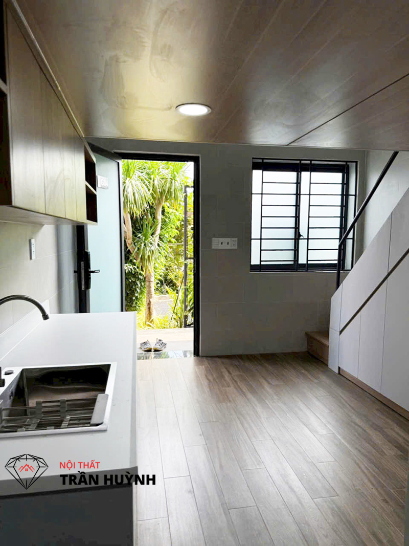 Bếp Đá Solid Surface Cao Cấp – Xu Hướng Nội Thất Căn Hộ Mini 2026