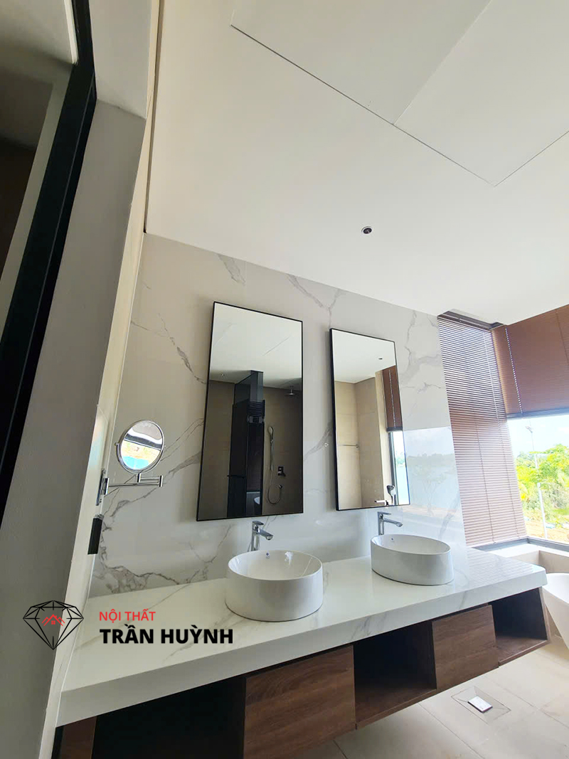 Hoàn Thiện Công Trình Long An Với Giải Pháp Thi Công Đá Nhân Tạo Trọn Gói